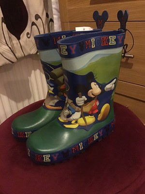 Disney Mickey Mouse Boys Wellies | eBay