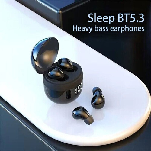 Mini Écouteurs Écouteurs de Sommeil Invisible Bluetooth 5.3 Écouteurs Sans Fil Tactile - Photo 11 sur 24