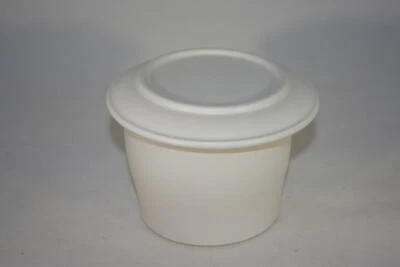 Butterkühler 250 g gross "weiss matt" Steinzeug Westerwald - Bild 1 von 2