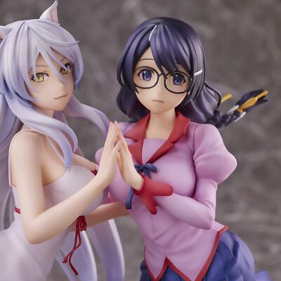 Nekomonogatari Hanekawa Tsubasa 2body Set Nonscale PVC ABS Figure