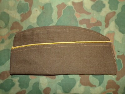 WW2 US Army Enlisted Man's Finance Corps Garrison Cap (OD