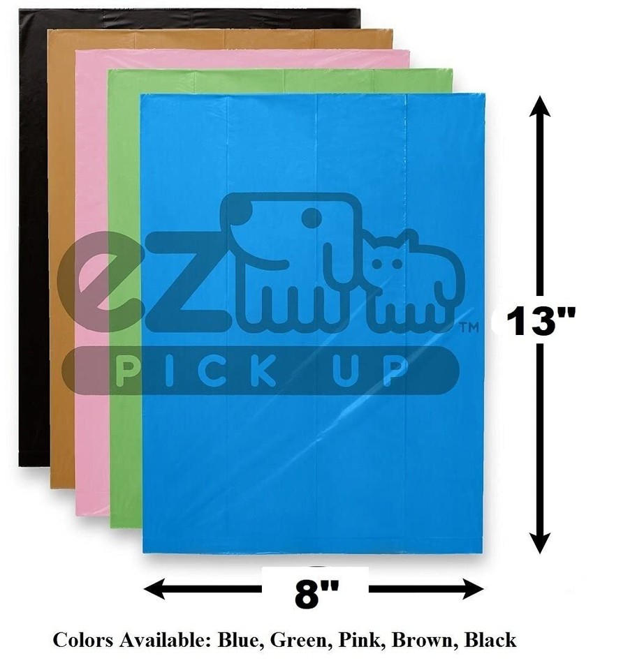 EZ Pickup 1000 Count Dog Waste Poop Bags, Unscented eBay