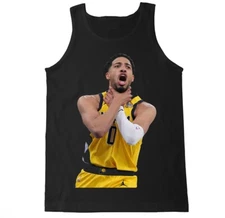 BURTON CHOKE FUNNY HUMOR MEME BASKETBALL FINALS HIP HOP RAP RETRO MENS TANK TOP
