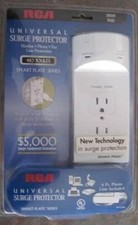 NEW RCA UNIVERSAL SURGE PROTECTOR SPT300 410 JOULES SMART PLATE SERIES 5000