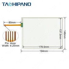  1PZ per MONITOR MOUNTER N510062988AA R08RP2 Pannello Vetro Touch Screen