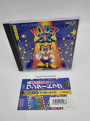 WONDER DOG SEGA MEGA CD JAPAN Gebraucht