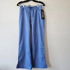 NWT Grey's Anatomy Barco Drawstring Scrub Pants Ciel Blue XSP Petite