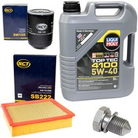 MotoröL Filter Set 5W40 5Liter + ÖLablassschraube FüR Audi A4 Skoda VW Passat