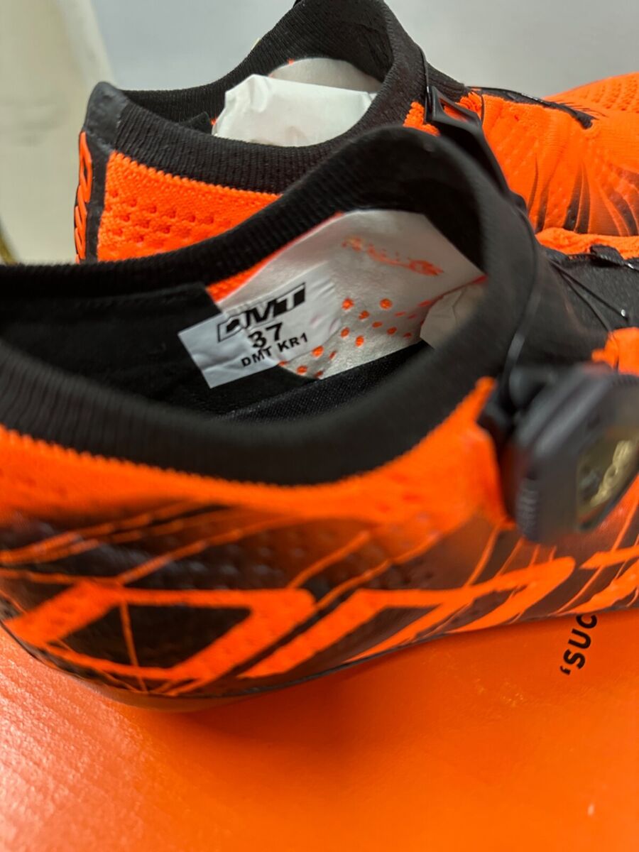 DMT KR1 road cycling shoes - fluo orange - EU 37 | eBay DMT KR1 road cycling shoes - fluo orange - EU 37 | eBay