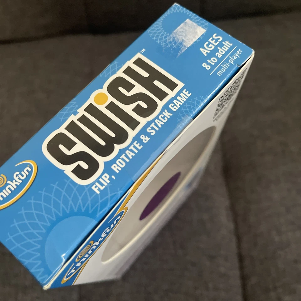 ThinkFun Swish Card Game Ages 8+ Transparent Cards Family Fun - Image 4 of 4