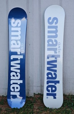 GLACEAU Smartwater Snowboard 154cm NEW in Plastic Never Summer (NS) or K2