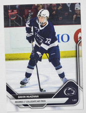 Gavin McKenna 1st Hat Trick 2025-26 Bowman U NOW Hockey Card 3
