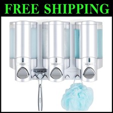 Wall-Mounted Shower Soap Dispenser - No Drill Installation