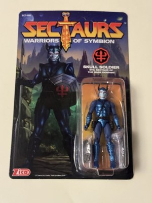 Sectaurs Warriors of Symbion Skull Soldiers Zica 1/18 scale. Unopened 