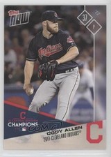 2017 Topps Now Topps Online Exclusive Post Season /776 Cody Allen #PS-38 0c6
