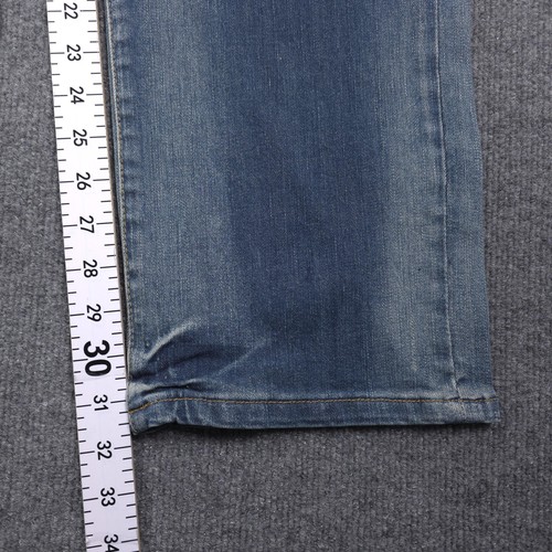 Ecko Unltd Jeans Mens 40x32 Blue 711 Slim Fit Tapered Stretch Denim Casual - Afbeelding 11 van 14