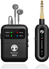 Stereo Wireless In-Ear Monitor System 2.4G Wireless IEM System Stage Monitor wit