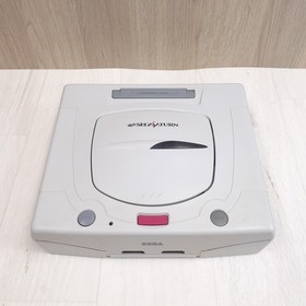 Japanese Sega Saturn White Console Bundle with 5 Games V. Fighter Sega Rally
