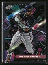 2025 Topps Chrome Cosmic Michael Harris II #146 Atlanta Braves