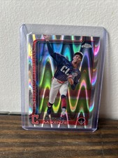 2025 Topps Chrome - Triston McKenzie #21 RayWave Refractor
