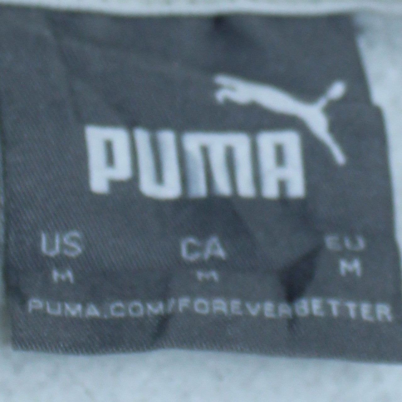 Puma White Hoodie Mens M image 6