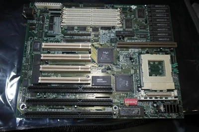Socket 7 AT Motherboard PCI54IT-1 Intel FX early 256kb cache EDO PCI ISA - Image 1 of 4