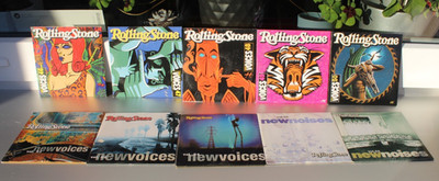 V.A. - 10 x Rolling Stone New Voices Sampler CDs  von # 46 bis 56