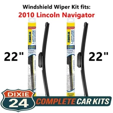 Rain-X Latitude 2-n-1 Wiper Kit fits: 2010 Lincoln Navigator (22" & 22")