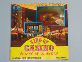 NEC PC Engine King of Casino KING OF CASINO Japan Region