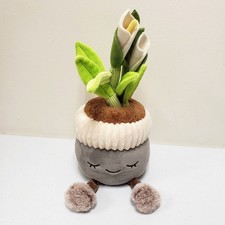 Russ Greenhouse Lily Potted Plant Jazwares Stuffed Plush