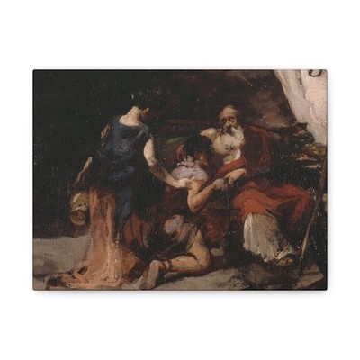 Joaquín Sorolla (1863 1923) The blessing of Isaac - Canvas Wall Art