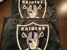 Las Vegas/Oakland Raiders Car Flags, Rico Industries Tag Express, Made in USA