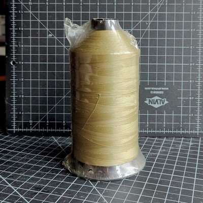 American & Efird Size 92 Anefil Nylon Tex 90 Bonded Thread Sand 16oz 1lb coyote