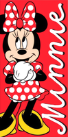 Disney Minnie Mouse Badetuch Strandtuch Duschtuch 70X140Cm Baumwolle