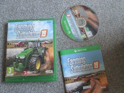 FARMING SIMULATOR 19 - XBOX ONE SPIEL - KOMPLETT MIT HANDBUCH