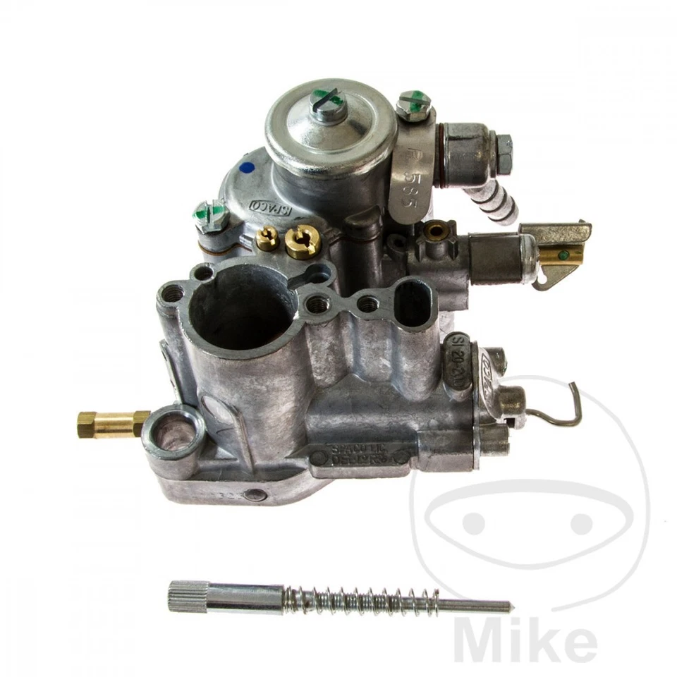 Carburateur 20-20D Dellorto avec raccord d'huile pour Vespa P PX 80 125 150 - Photo 1/1