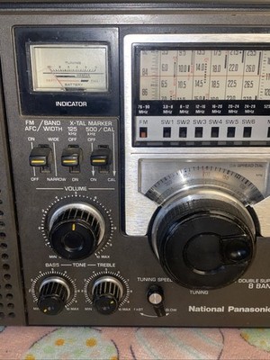 National Panasonic RF-2200 Cougar 8-Band Receiver FM/MW/SW1–SW6