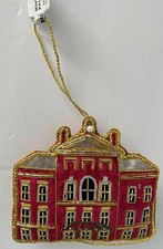 Historical Royal PALACES Kensington Palace Burg Velvet w/ Gold Ornament/ Decor