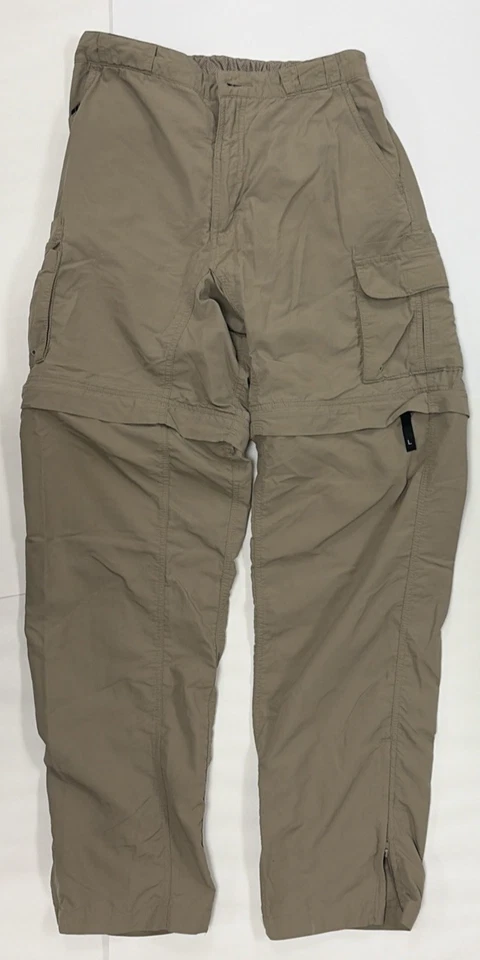 Magellan Fish Gear Convertible Pants Mens Medium Beige Lightweight MagRepel - Image 2 of 4