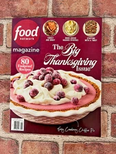Food Network Magazine November 2025 • "The Big Thanksgiving issue" 80 Recipes