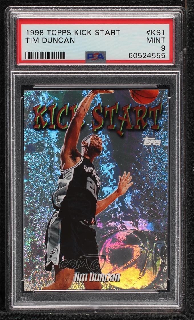 Topps Tim Duncan front