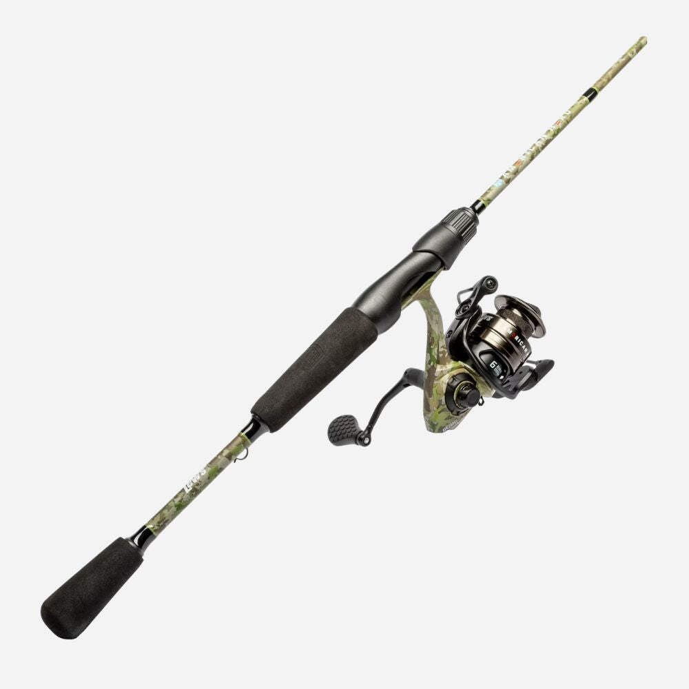 Lew's American Hero Camo Spinning Combo 7' Rod Size 40 Reel