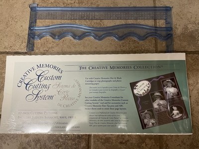 NIB Creative Memories Custom Cutting System 12  CUTTING PATTERNS