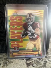 2026 Topps Chrome CHRISTIAN McCAFFREY REFRACTOR POWER PLAY PARALLEL
