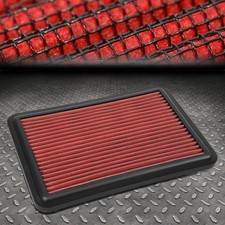 FOR 14-20 NISSAN ROGUE /-18 X-TRAIL WASHABLE DROP-IN PANEL ENGINE AIR FILTER RED