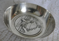 Vide poche argenté Aviation Concorde Paris New York Air France 10 ans Pichard