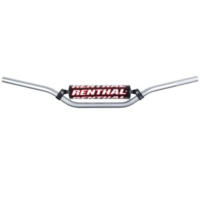 Renthal 7/8 22mm Enduro Niedrig Silber 701 H-Bar Gepolstert Suzuki Dr. 650SE