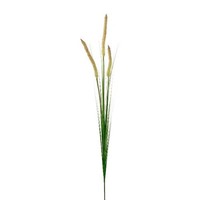 Artplants KüNstlicher Zweig Lampenputzergras Rilvo, Rispen, GrüN-Rosa, 90Cm