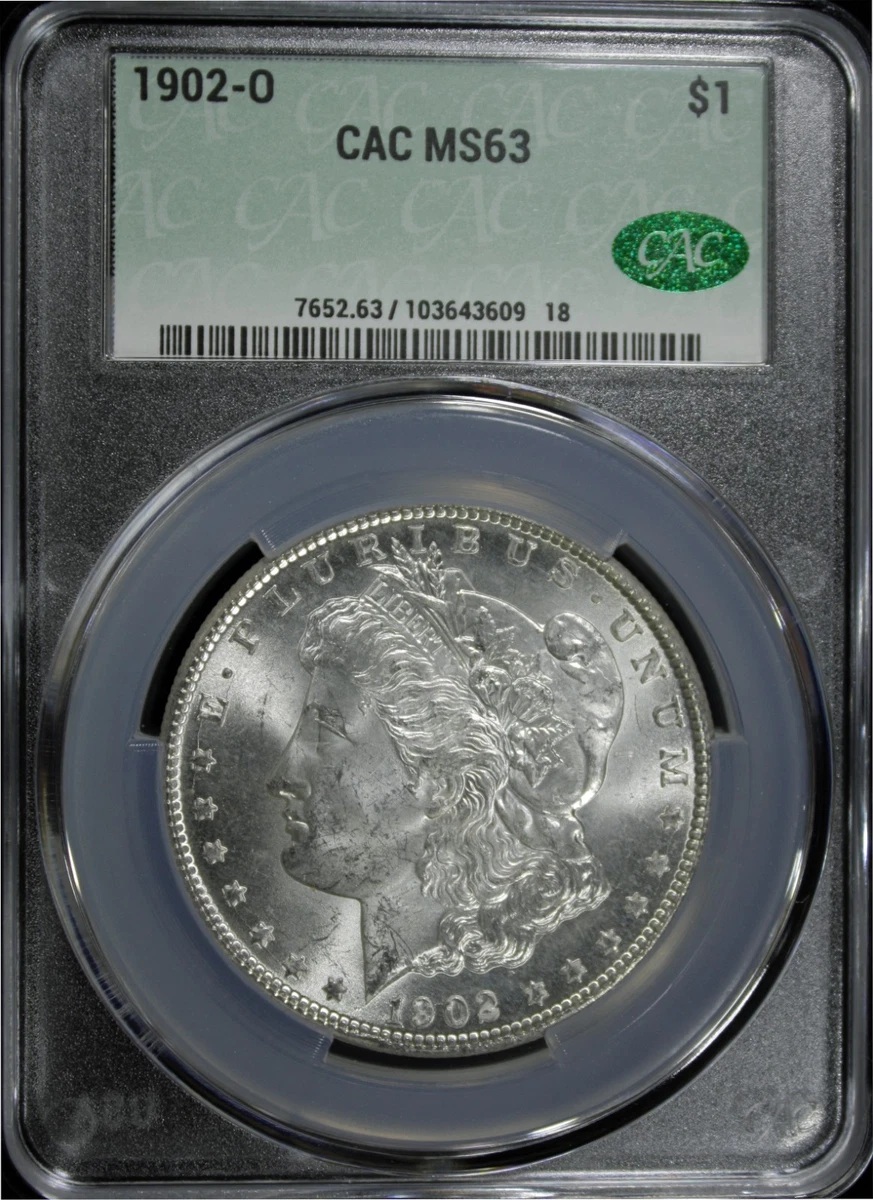 MS 63 Graded 1902 Year Morgan US Dollars (1878-1921) for sale | eBay