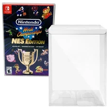1x Clear Box Protector Case For Switch NINTENDO WORLD CHAMPIONSHIPS. NWC